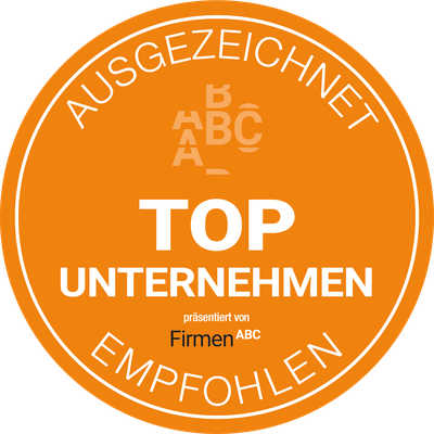 Auszeichnung: Ausgezeichnet Top Unternehmen empfohlen – FirmenABC